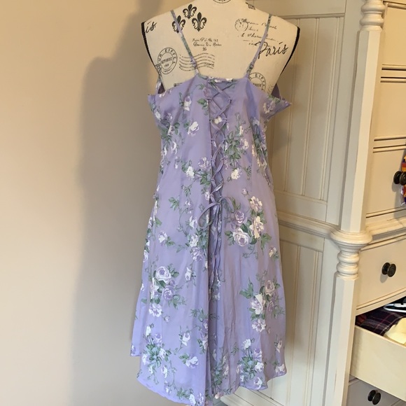 Ditsy floral button up summer dress - Picture 2 of 2